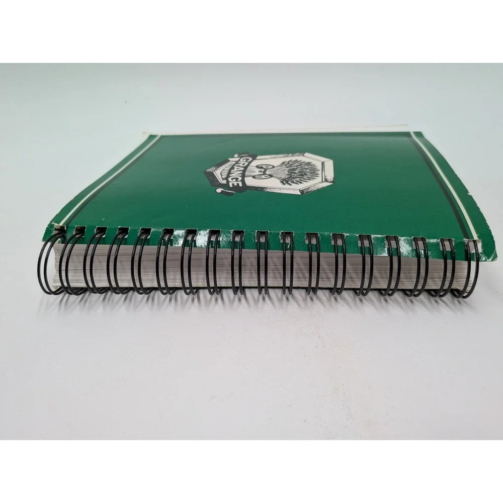 Pennsylvania State Grange Cookbook 1992 First Printing Spiral Bound Vintage PA